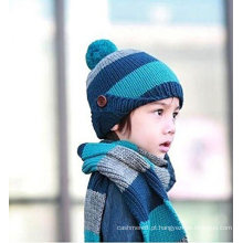 Yonger inverno bebê meninas meninos garoto chapéu de malha de lã crochet beanie cap cachecol set (hw603s)